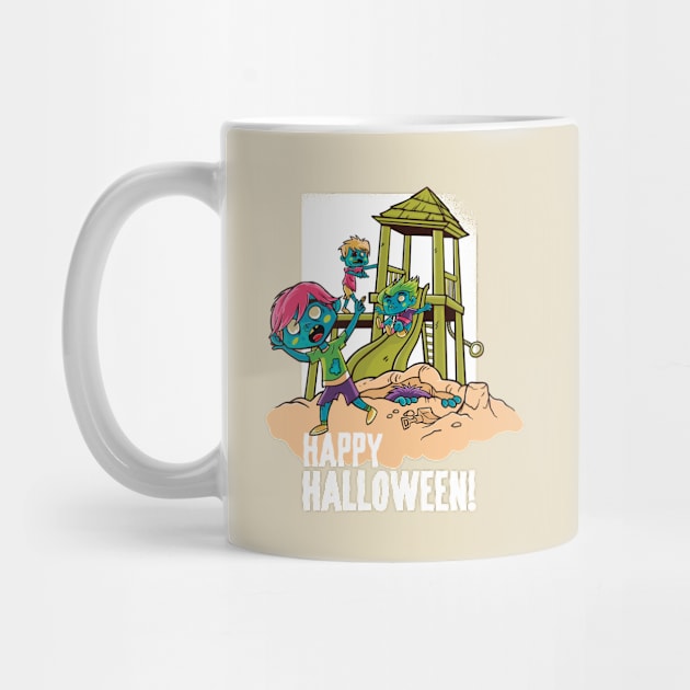 Halloween Playground by Safdesignx